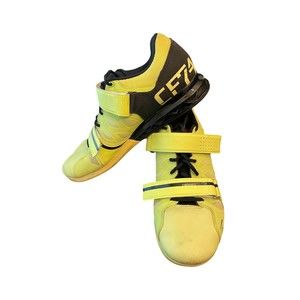 Reebok CrossFit Lifter Plus 2.0 CF74 Training Shoes Yellow Mens Size 8.5